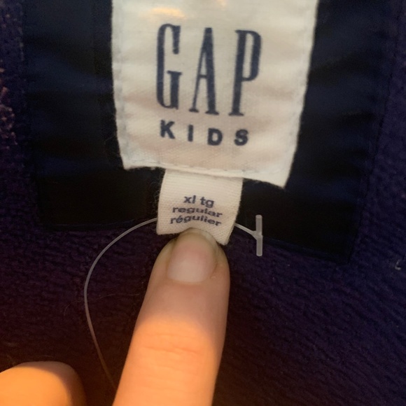 GAP Winter Jacket Navy Blue Puffer - Picture 3 of 3